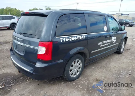2014 Chrysler Town & Country Touring из США, поврежденный, VIN 2C4RC1BG3ER446400